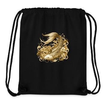 carp - Stanley/Stella Recycled Gym Bag - black - Front