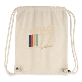 1977 - Stanley/Stella recycelter Gym Bag - Naturweiß - Vorne