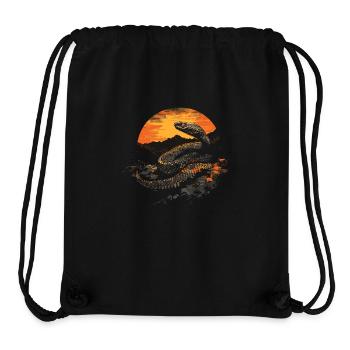 Snake - Stanley/Stella Recycled Gym Bag - black - Front
