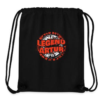 Mann Artur - Stanley/Stella recycelter Gym Bag - Schwarz - Vorne