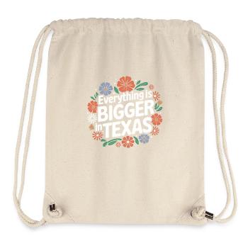 Texas State Texaner Texas - Stanley/Stella recycelter Gym Bag - Naturweiß - Vorne