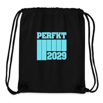 2029 - Stanley/Stella recycelter Gym Bag - Schwarz - Vorne