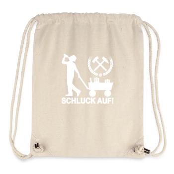 Schluck Auf - Stanley/Stella recycelter Gym Bag - Naturweiß - Vorne
