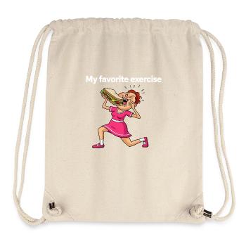 Favorite exercise - Stanley/Stella Recycled Gym Bag - natural - Front
