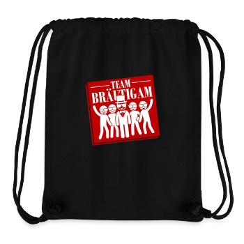 Team Bräutigam - Stanley/Stella recycelter Gym Bag - Schwarz - Vorne