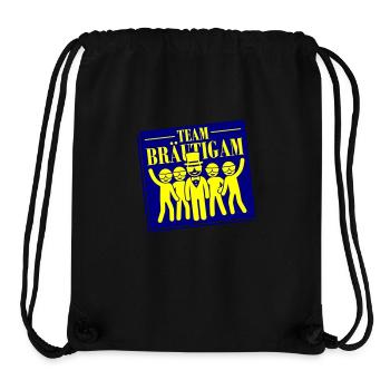 Team Bräutigam - Stanley/Stella recycelter Gym Bag - Schwarz - Vorne