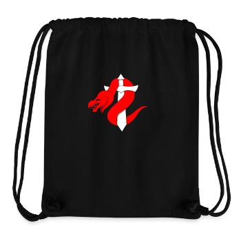 Red Dragon Sword - Stanley/Stella Recycled Gym Bag - black - Front