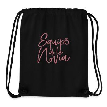 Equipo dela Novia Team Bride Wedding Bridesmaid - Stanley/Stella Recycled Gym Bag - black - Front