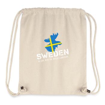 Sweden Sverige Swede - Stanley/Stella Recycled Gym Bag - natural - Front
