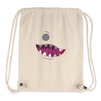 Little Monster - Stanley/Stella Recycled Gym Bag - natural - Front