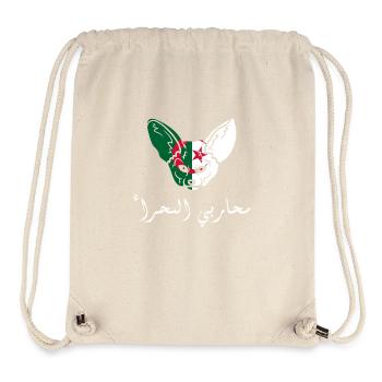 Warriors of the Sahara - gift idea Algeria - Stanley/Stella Recycled Gym Bag - natural - Front