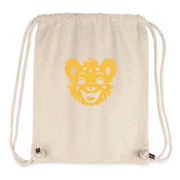 Hyäne - Stanley/Stella recycelter Gym Bag - Naturweiß - Vorne