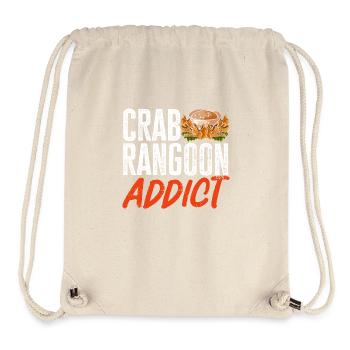 Krabben Rangoon Crabe Rangoon - Sac à cordon recyclé Stanley/Stella - blanc naturel - Devant