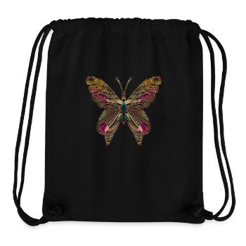 Butterfly - Stanley/Stella Recycled Gym Bag - black - Front