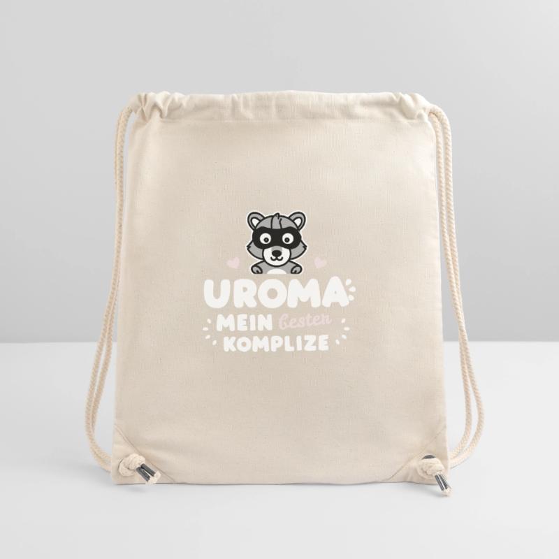 Uroma Komplize Geburtstag Urgroßmutter Muttertag Stanley/Stella recycelter Gym Bag