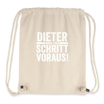 Vorname Dieter - Stanley/Stella recycelter Gym Bag - Naturweiß - Vorne