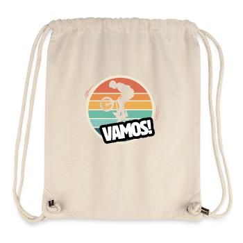 Vamos bmx rétro - Sac à cordon recyclé Stanley/Stella - blanc naturel - Devant