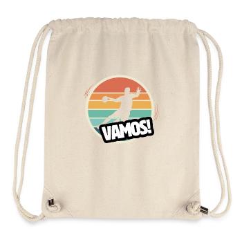 Vamos handball rétro - Sac à cordon recyclé Stanley/Stella - blanc naturel - Devant