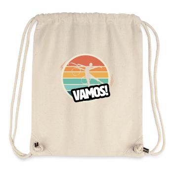 Vamos gymnastique rythmique rétro - Sac à cordon recyclé Stanley/Stella - blanc naturel - Devant