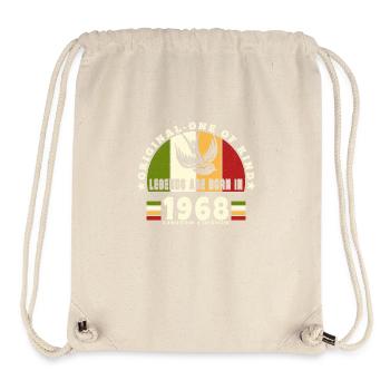 1968 Vintage Geburtstag Legende Geschenk - Stanley/Stella recycelter Gym Bag - Naturweiß - Vorne