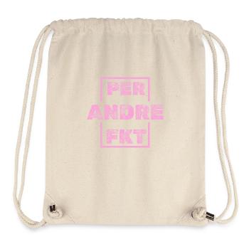 Andre - Sac à cordon recyclé Stanley/Stella - blanc naturel - Devant