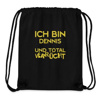 Dennis Dennis - Stanley/Stella Recycled Gym Bag - black - Front