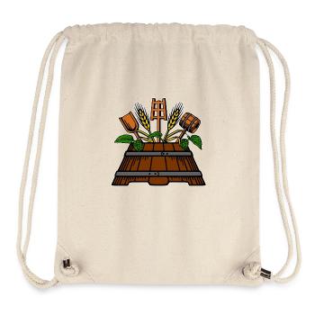 Brewer logo - Stanley/Stella Recycled Gym Bag - natural - Front