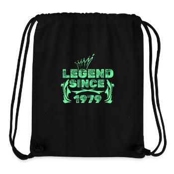 Geschenkidee 1979 - Stanley/Stella recycelter Gym Bag - Schwarz - Vorne