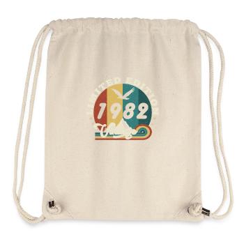 Jahrgang 1983 Retro - Bestseller - Stanley/Stella recycelter Gym Bag - Naturweiß - Vorne