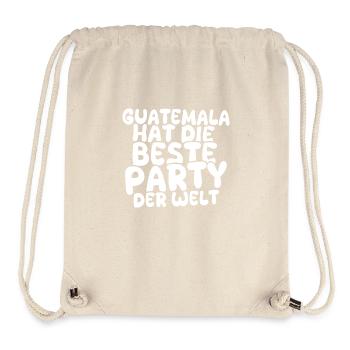 Geschenk für Guatemala - Stanley/Stella recycelter Gym Bag - Naturweiß - Vorne