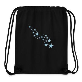stars - Stanley/Stella Recycled Gym Bag - black - Front