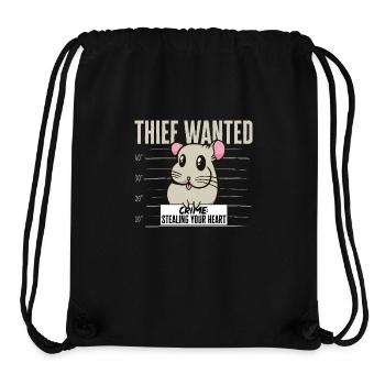 Chinchilla - Stanley/Stella recycelter Gym Bag - Schwarz - Vorne