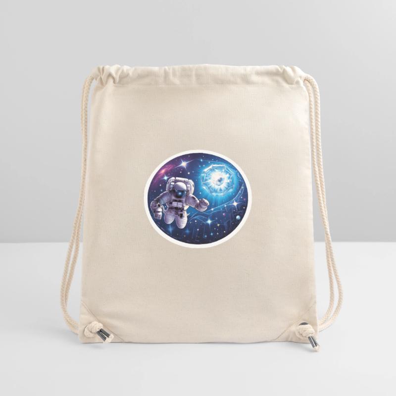 Astronaute dans l’espace Sac à cordon recyclé Stanley/Stella