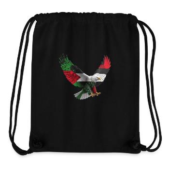 THE POWER OF FREEDOM PRIDE - Stanley/Stella Recycled Gym Bag - black - Front