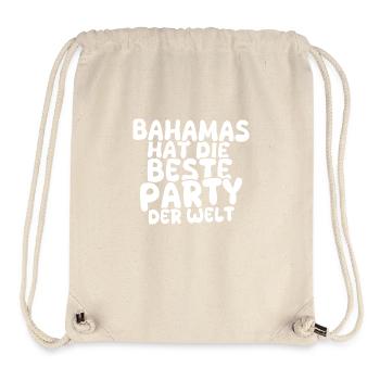 Holiday destination Bahamas - Stanley/Stella Recycled Gym Bag - natural - Front