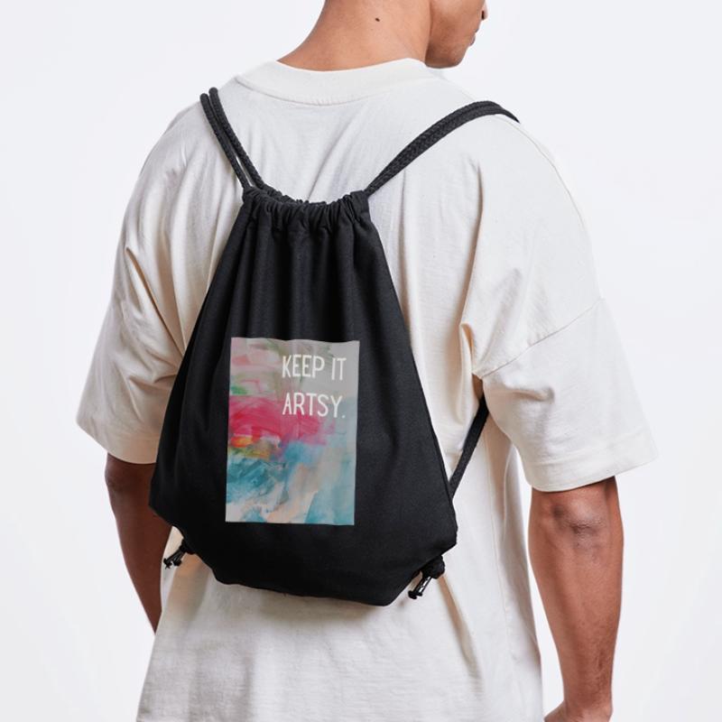 Keep it artsy. Stanley/Stella Recycled Gym Bag