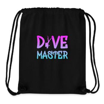 Dive Master Divemaster Tauchlehrer - Stanley/Stella recycelter Gym Bag - Schwarz - Vorne