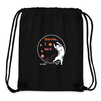 Charisma, I has it - dark colours textile - Stanley/Stella Recycled Gym Bag - black - Front