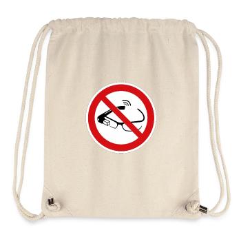 Smart glasses prohibited - Stanley/Stella Recycled Gym Bag - natural - Front