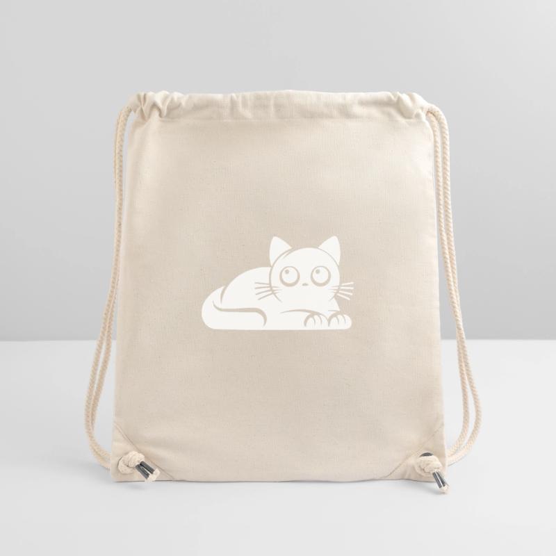 Je n’étais pas ce regard de chat Sac à cordon recyclé Stanley/Stella