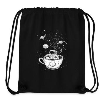 Spaceman in the galaxy - Stanley/Stella Recycled Gym Bag - black - Front