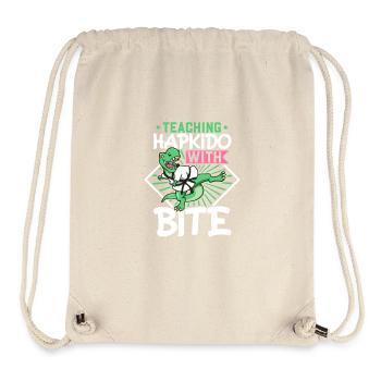 Hapkido mit Biss - Hapkido Trainer - Stanley/Stella recycelter Gym Bag - Naturweiß - Vorne