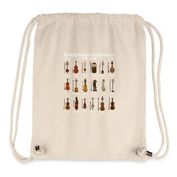 Various String Instruments - Stanley/Stella Recycled Gym Bag - natural - Front