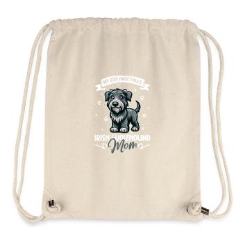 Irischer Wolfshund Mama - Stanley/Stella recycelter Gym Bag - Naturweiß - Vorne