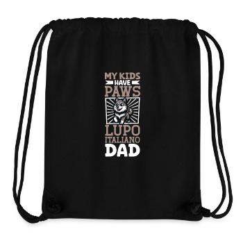 Lupo Italiano Papa - Stanley/Stella recycelter Gym Bag - Schwarz - Vorne