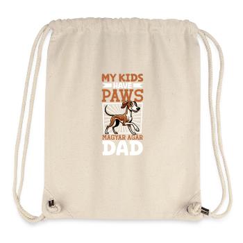 Magyar Agár Papa - Stanley/Stella Recycled Gym Bag - natural - Front
