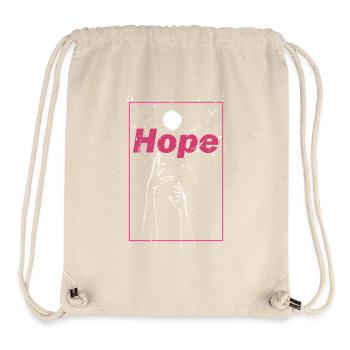 Hope-Grafik - Stanley/Stella recycelter Gym Bag - Naturweiß - Vorne
