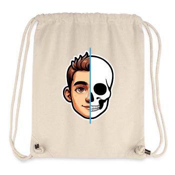 Gesichts- und Skelettschädelanatomie Radiologie - Stanley/Stella recycelter Gym Bag - Naturweiß - Vorne
