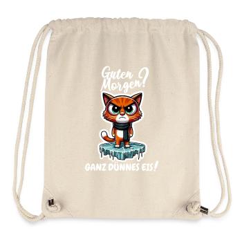 Good morning? Very thin ice! - Stanley/Stella Recycled Gym Bag - natural - Front