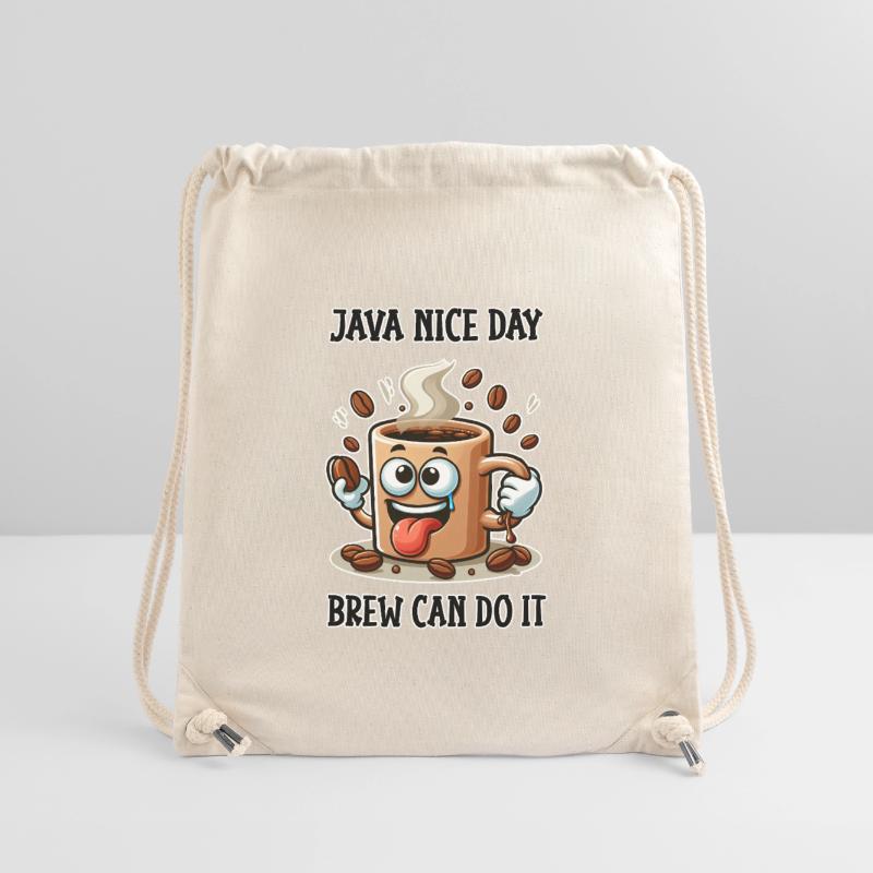 Java nice day - Brew can do it Stanley/Stella recycelter Gym Bag